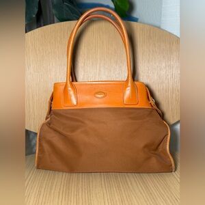 Tod’s Leather and Canvas Tote - vintage